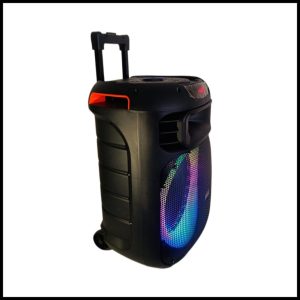 Portable Trolley Bluetooth Speaker with LED Light